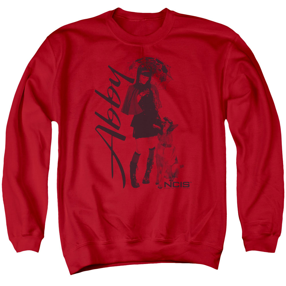 Ncis Sunny Day Mens Crewneck Sweatshirt Red Officially Licensed