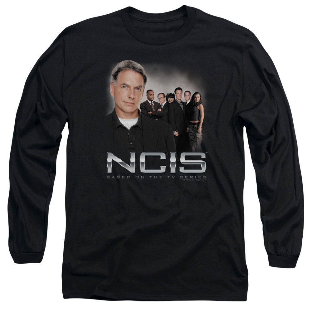 Ncis Investigators Mens Long Sleeve Shirt Black Officially Licensed