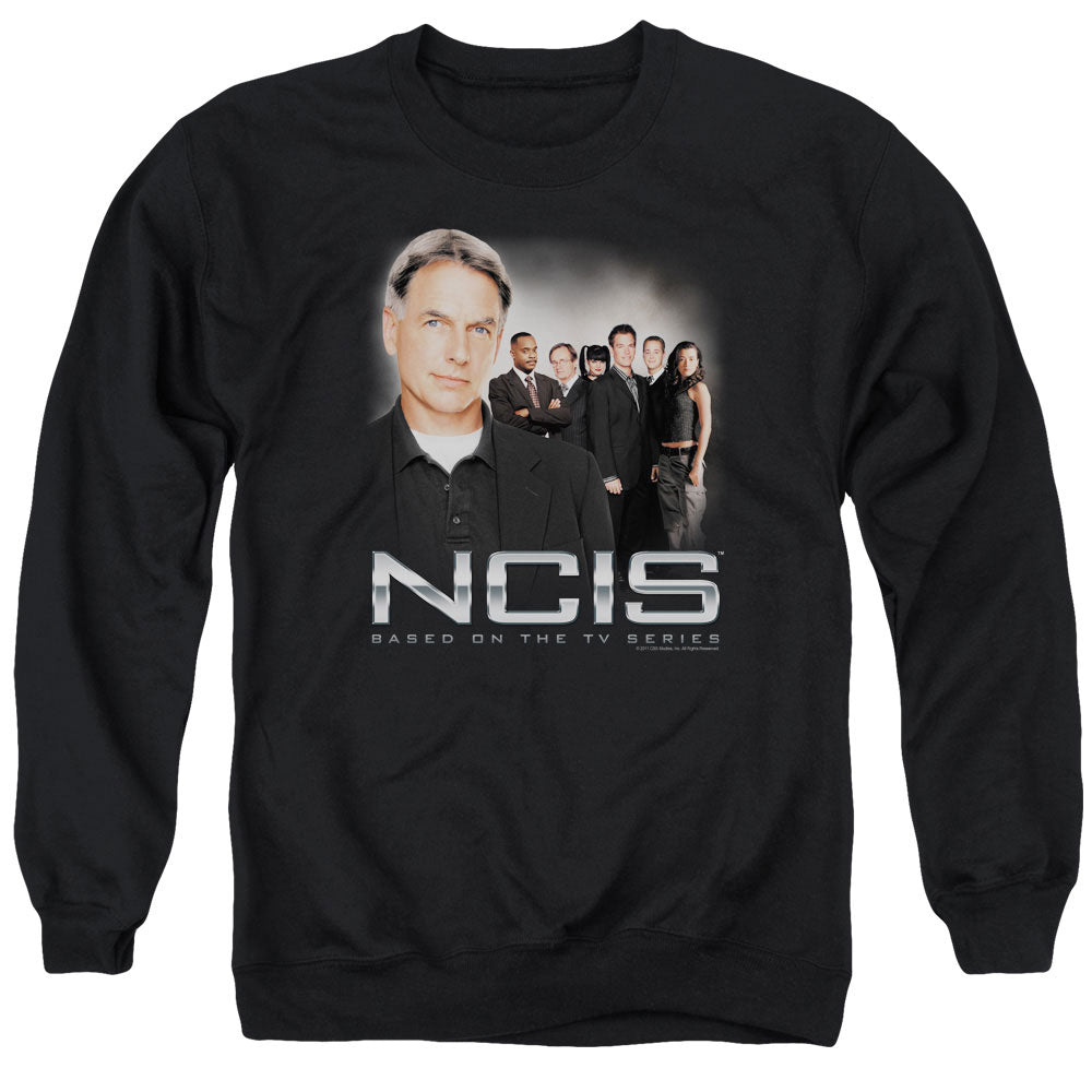 Ncis Investigators Mens Crewneck Sweatshirt Black Officially Licensed