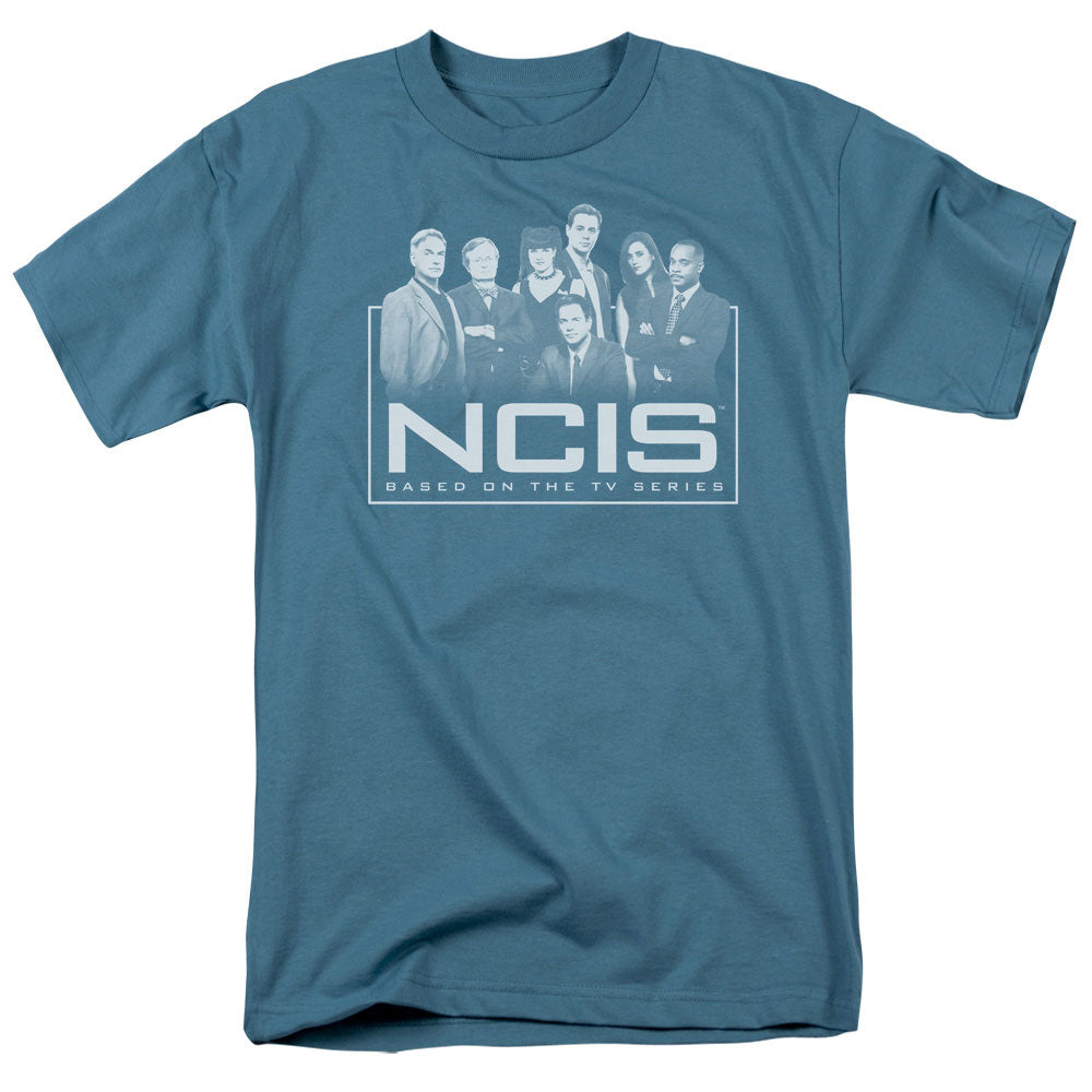 Ncis The Gangs All Here Mens T Shirt Slate Officially Licensed