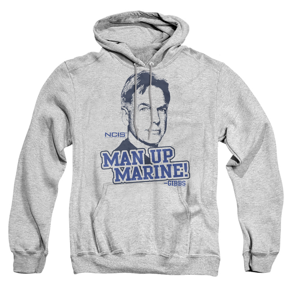 Ncis Man Up Mens Hoodie Athletic Heather Officially Licensed