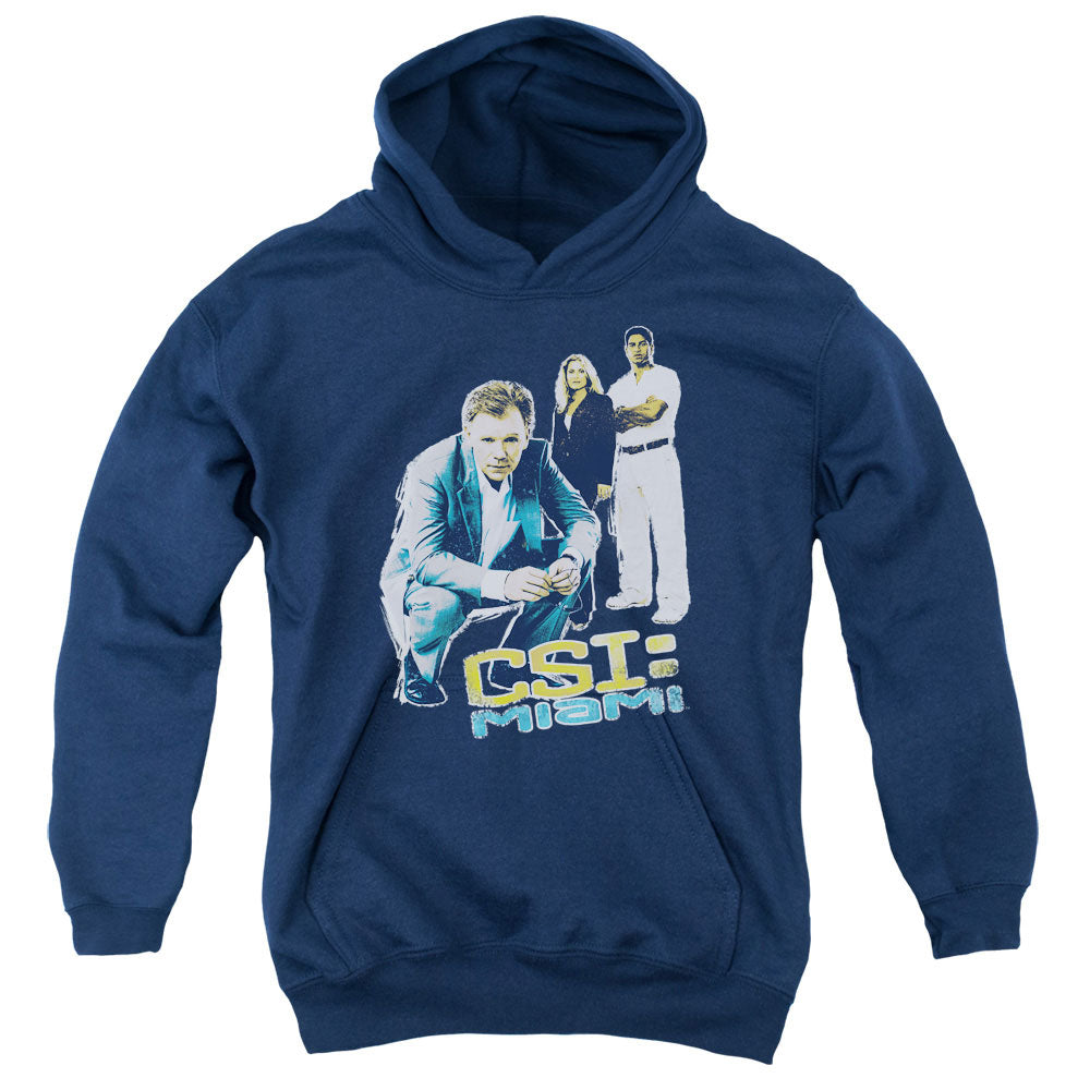 Csi Miami Perspective Kids Youth Hoodie Navy Officially Licensed