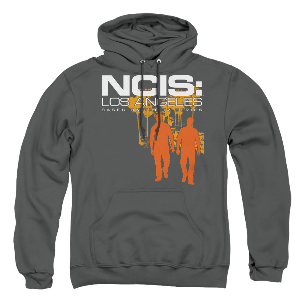 Ncis:La Slow Walk Mens Hoodie Charcoal Officially Licensed