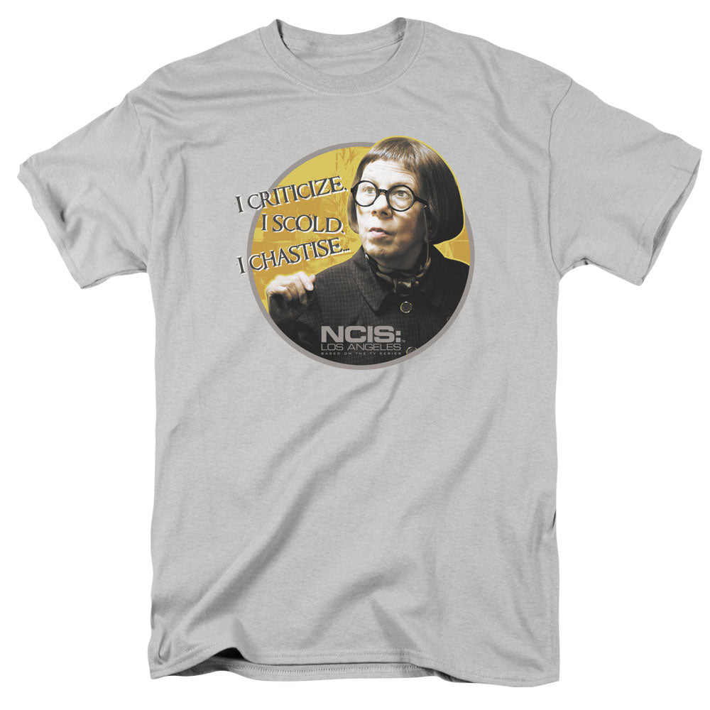 Ncis:La Hetty Mens T Shirt Silver Officially Licensed