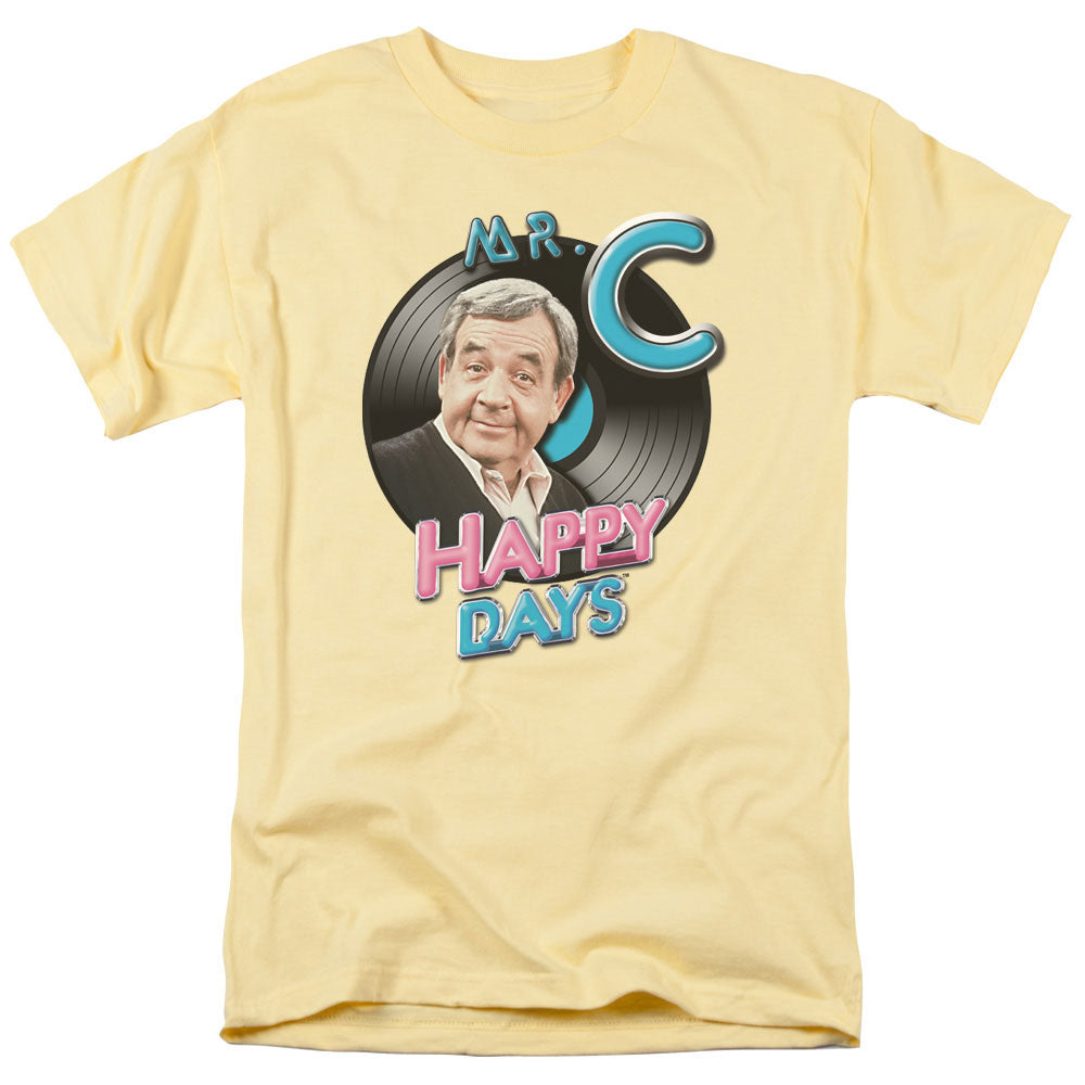Happy Days Mr. C Mens T Shirt Banana Officially Licensed