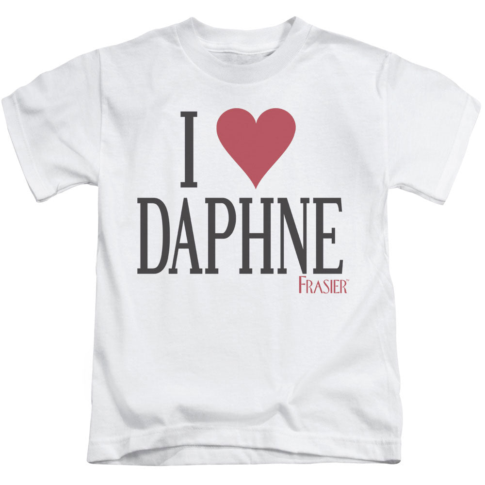 Frasier I Heart Daphne Juvenile Kids Youth T Shirt White Officially Licensed