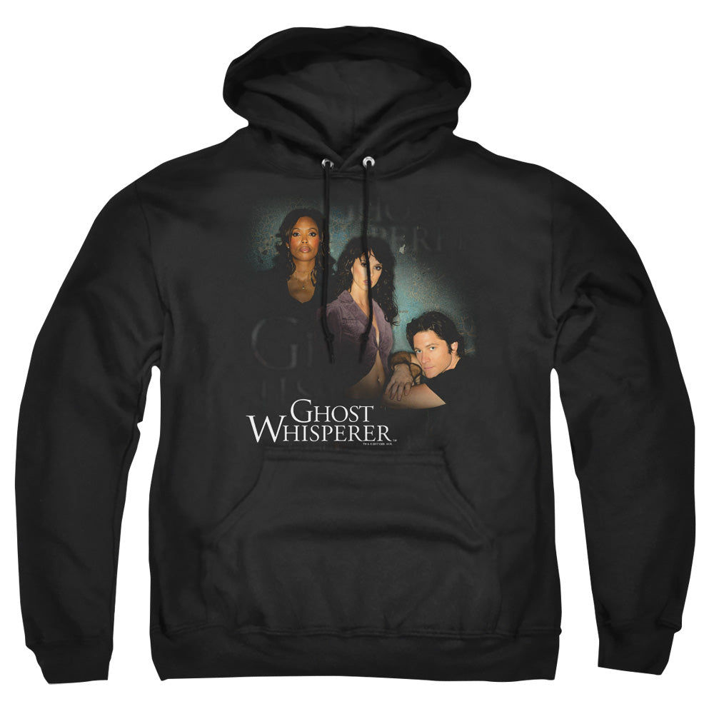 Ghost Whisperer Diagonal Cast Mens Hoodie Black Officially Licensed