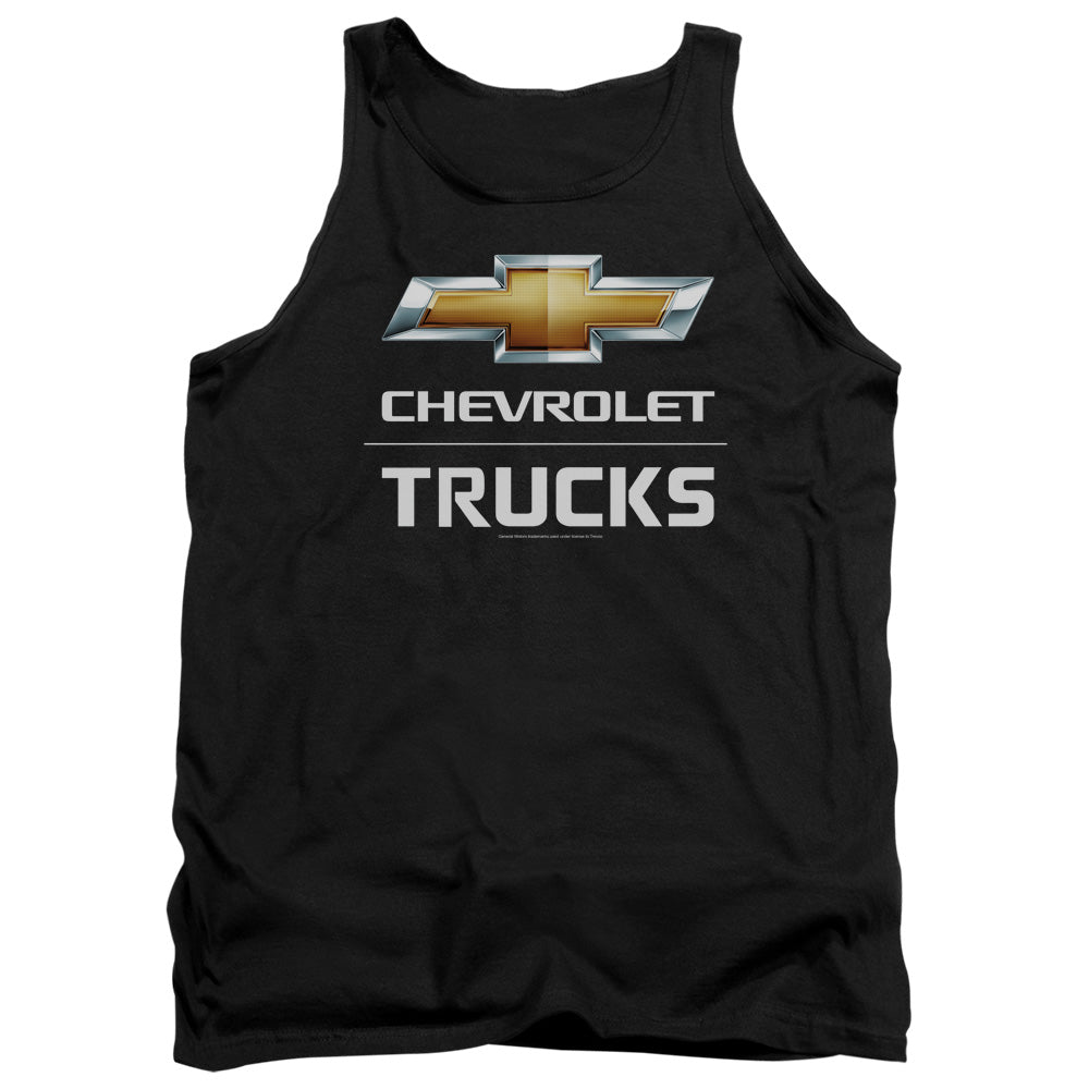 Chevrolet Trucks Mens Tank Top Shirt Black Officially Licensed