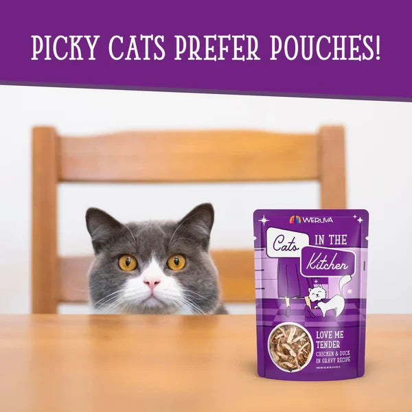 Cats in the Kitchen Love Me Tender Chicken & Duck in Gravy (3oz)