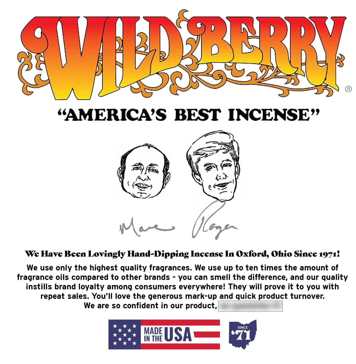 Wild Berry Fresh Rain Incense Sticks, Bergamot and Lavender, 100