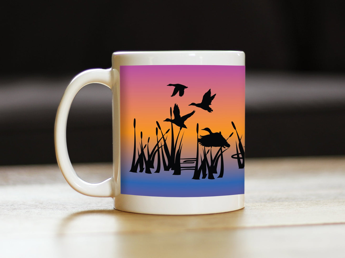 Duck Pond Coffee Mug - Duck Gifts and Rustic Decor for Duck Hunters