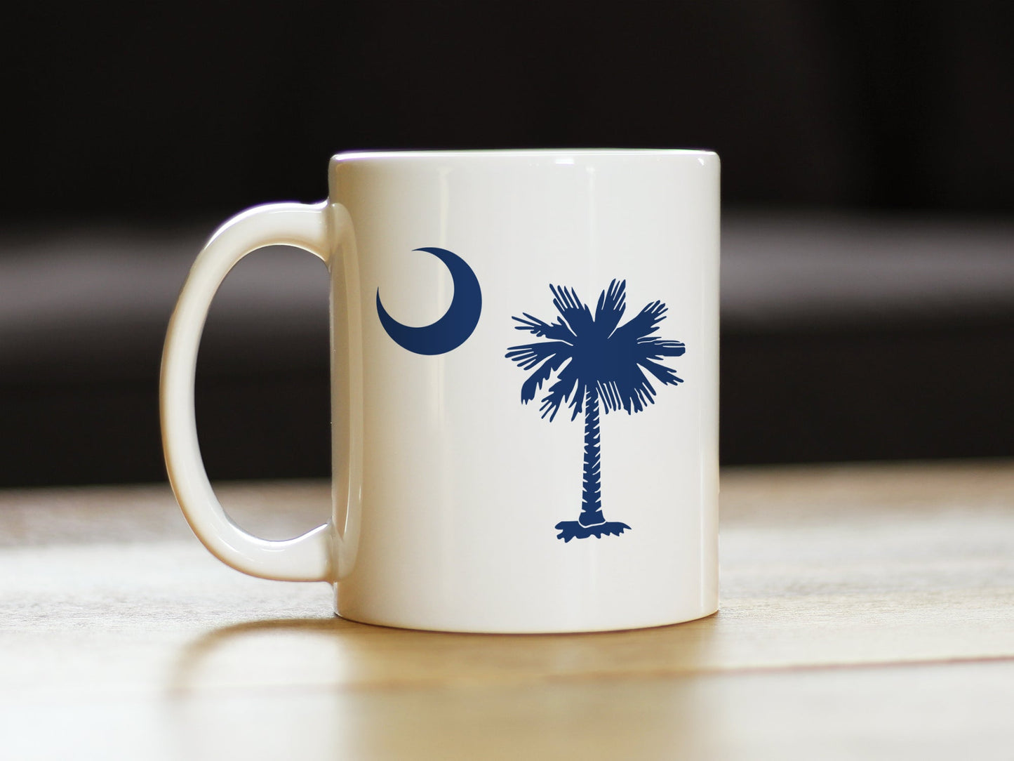 South Carolina Flag Coffee Mug - State Themed Drinking Decor and Gifts for South Carolinians