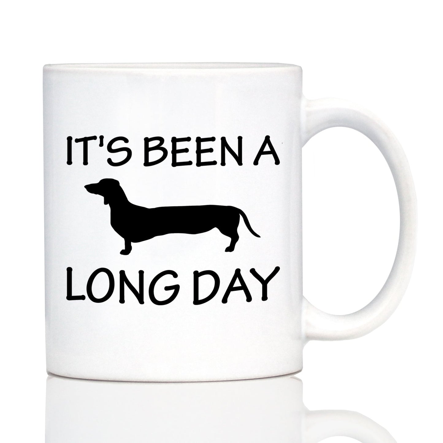 It's Been A Long Day Coffee Mug - Funny Dachshund Themed Decor and Gifts