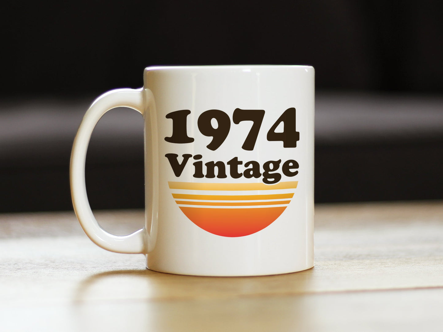 Vintage 1974 - Fun 51st Birthday Coffee Mug Gifts for Men & Women Turning 51 - Retro Coffee Cups