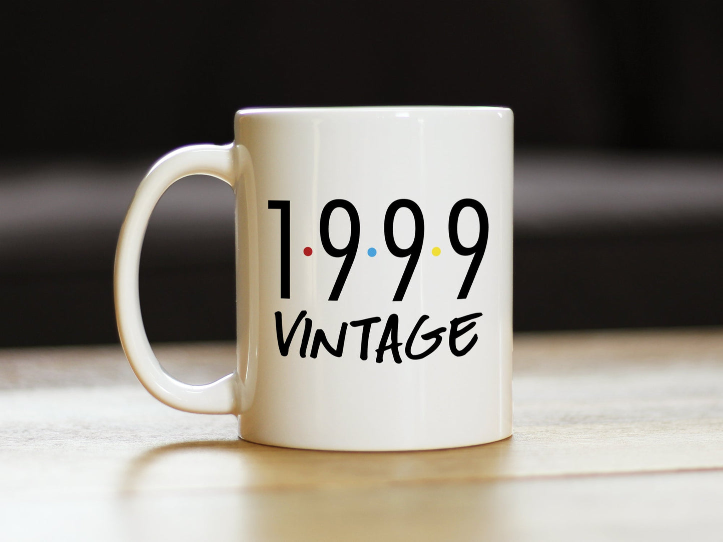 Vintage 1999 - Fun 26th Birthday Coffee Mug Gifts for Men & Women Turning 26 - Retro Coffee Cups