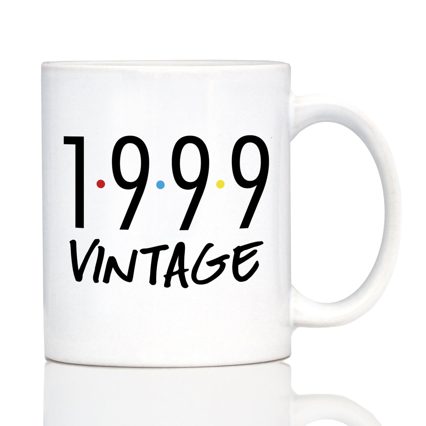 Vintage 1999 - Fun 26th Birthday Coffee Mug Gifts for Men & Women Turning 26 - Retro Coffee Cups