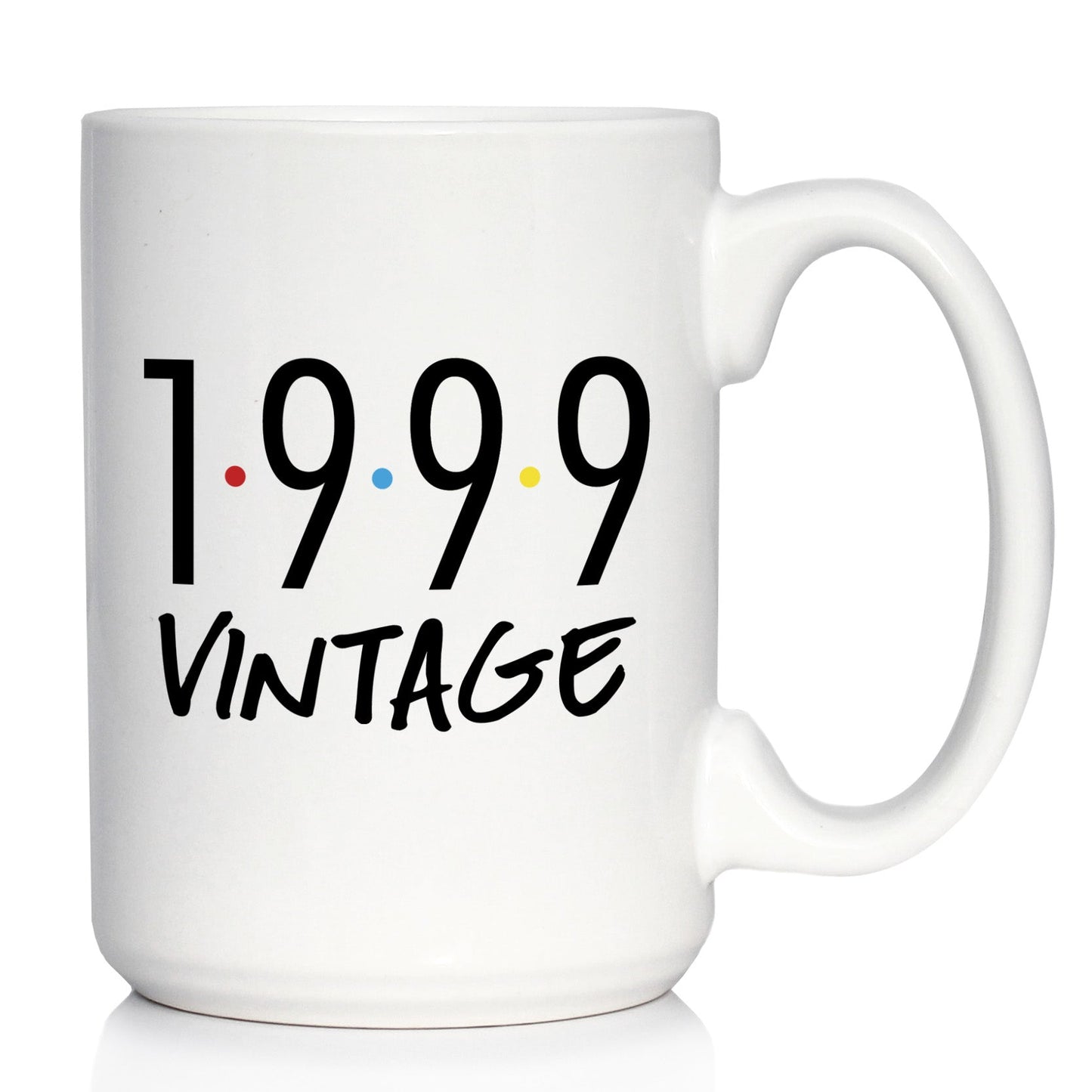 Vintage 1999 - Fun 26th Birthday Coffee Mug Gifts for Men & Women Turning 26 - Retro Coffee Cups