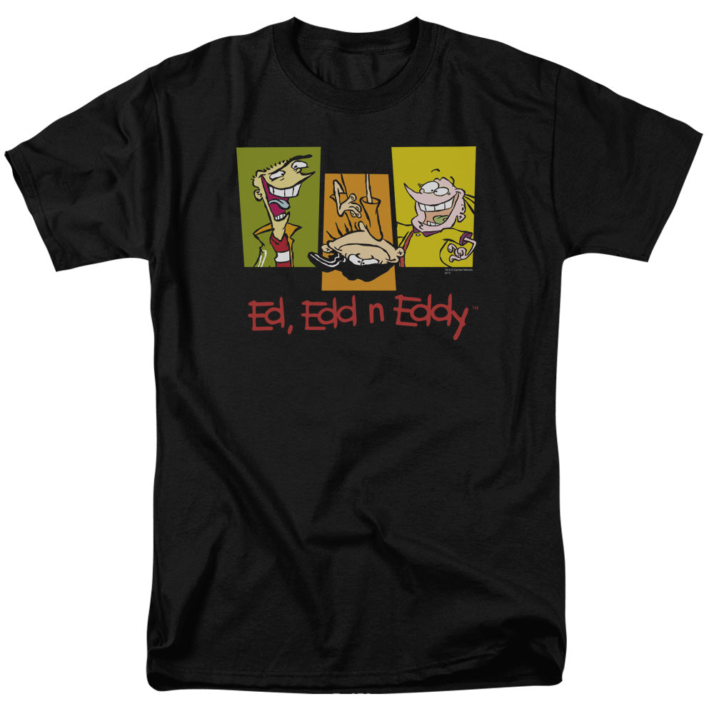 Ed Edd Eddy 3 Eds Mens T Shirt Black Officially Licensed