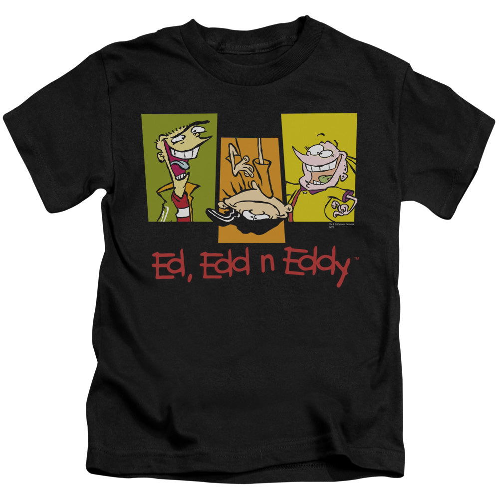 Ed Edd N Eddy 3 Eds Juvenile Kids Youth T Shirt Black Officially Licensed