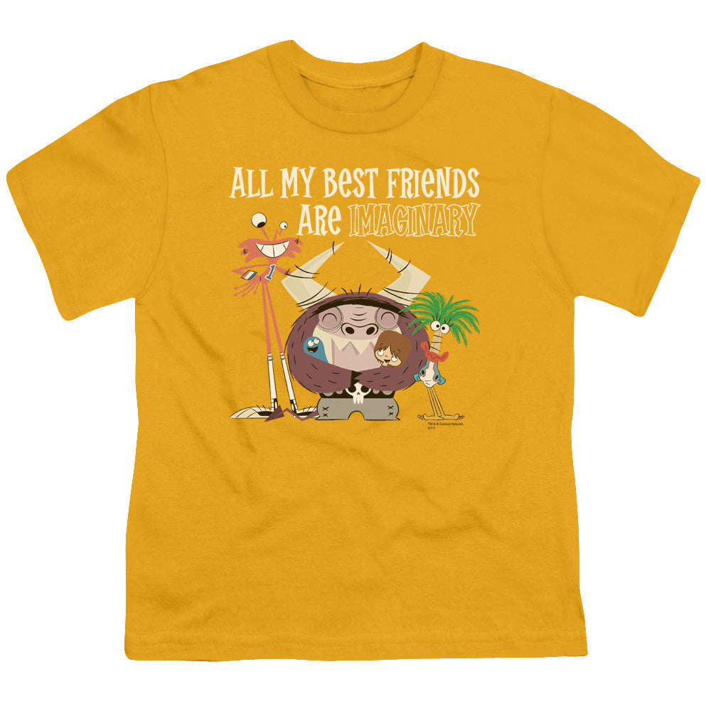 Fosters Home For Imaginary Friends Imaginary Friends Kids Youth T Shirt Gold Officially Licensed