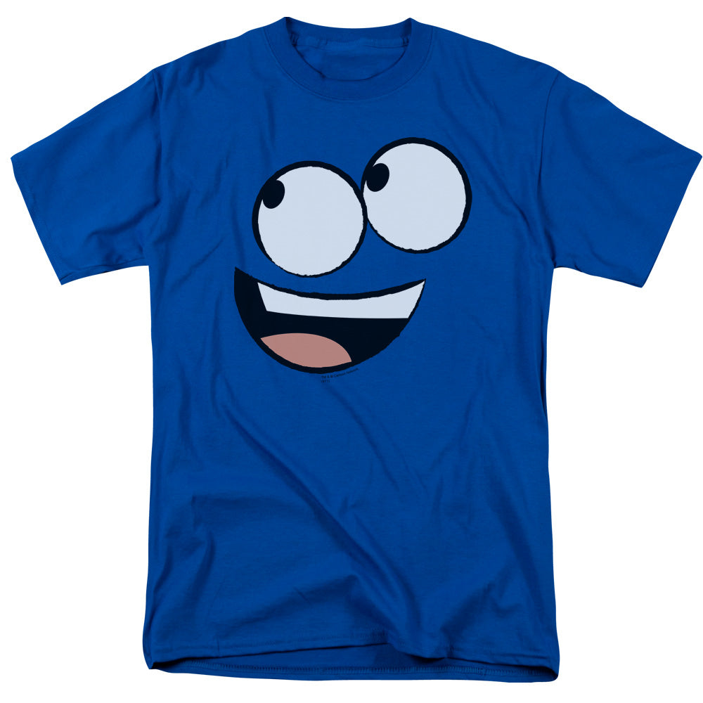Fosters Blue Face Mens T Shirt Royal Blue Officially Licensed
