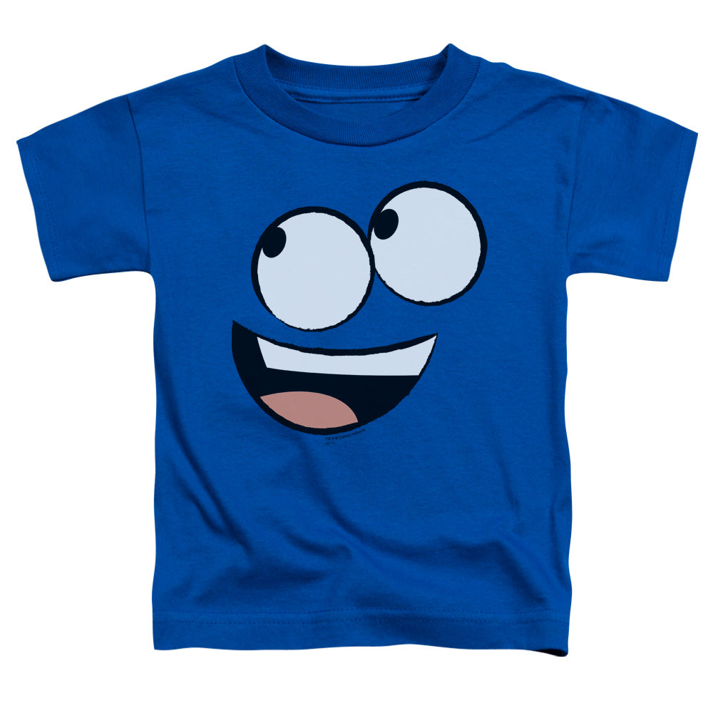 Fosters Home For Imaginary Friends Blue Face Toddler Kids Youth T Shirt Royal Blue Officially Licensed