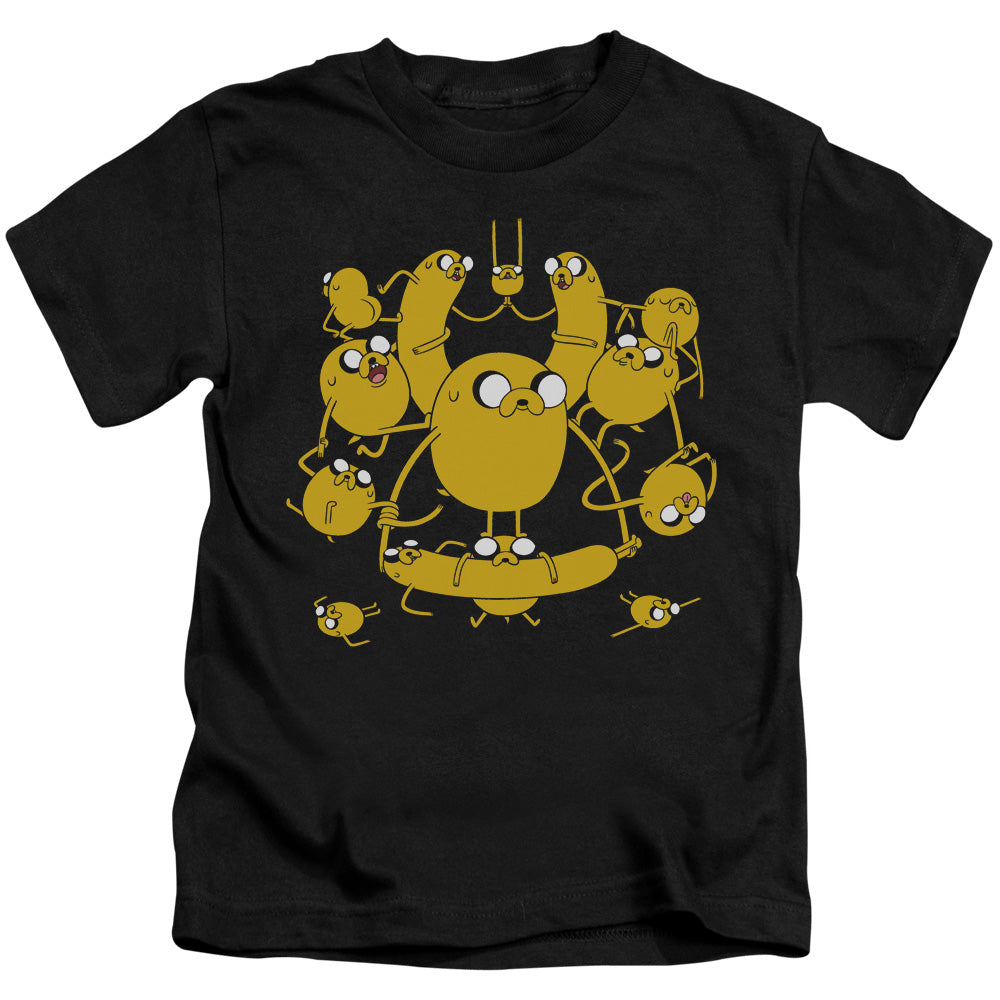 Adventure Time Jakes Juvenile Kids Youth T Shirt Black Officially Licensed
