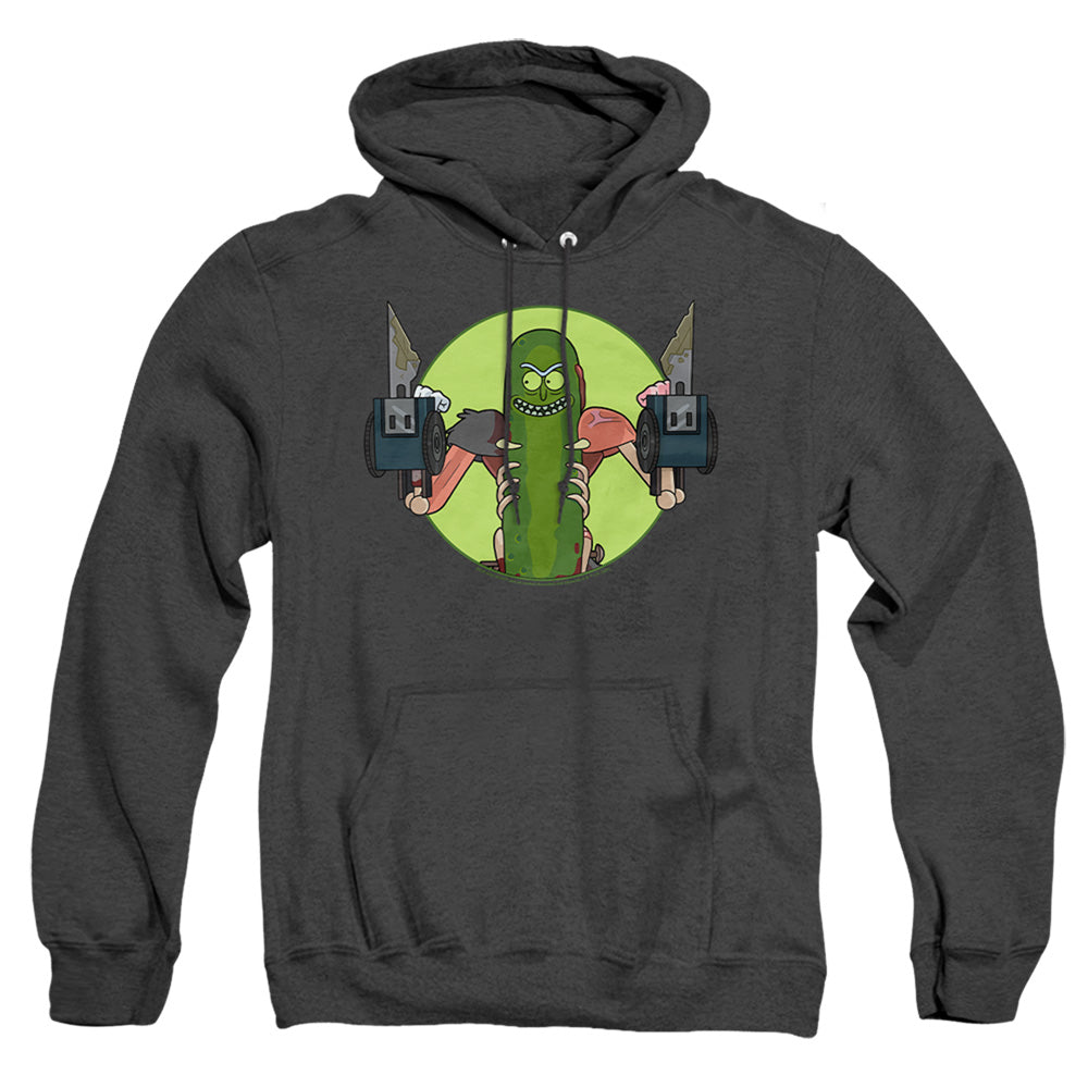 Rick And Morty I Love Myself Mens Heather Hoodie Black Officially Licensed