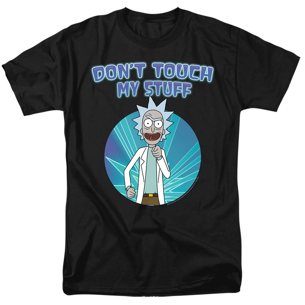 Rick And Morty Dont Touch Mens T Shirt Black
