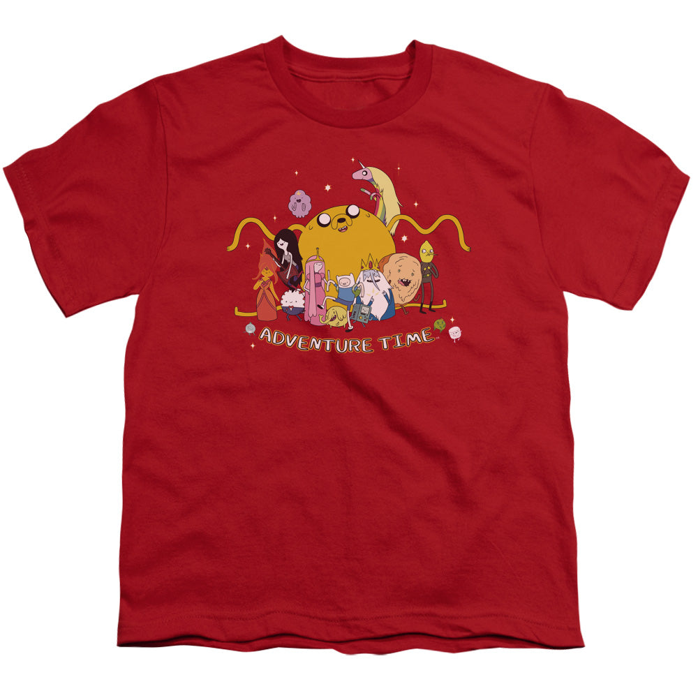Adventure Time Outstretched Kids Youth T Shirt Red Officially Licensed