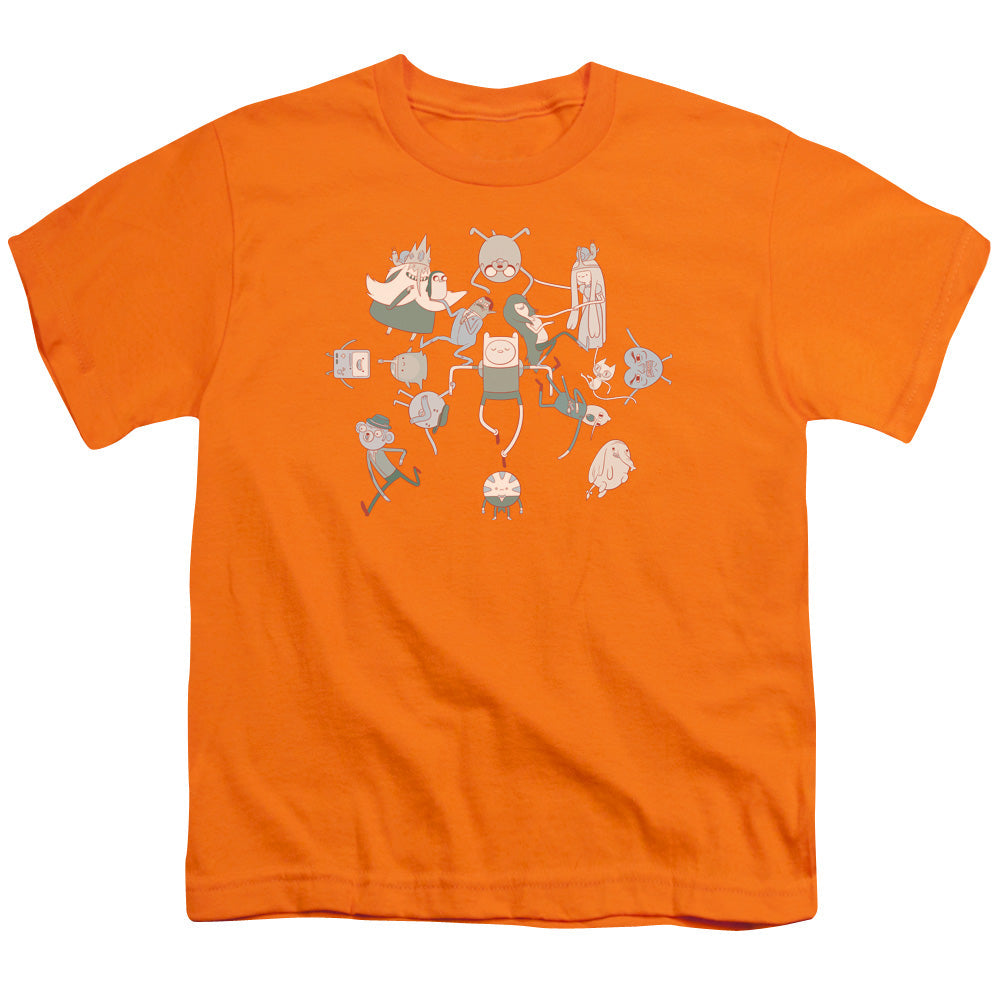 Adventure Time Glob Ball Kids Youth T Shirt Orange Officially Licensed
