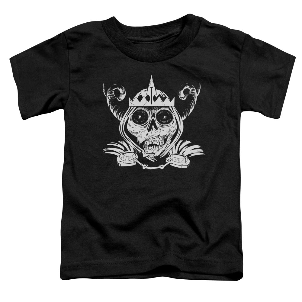 Adventure Time Skull Face Toddler Kids Youth T Shirt Black Officially Licensed