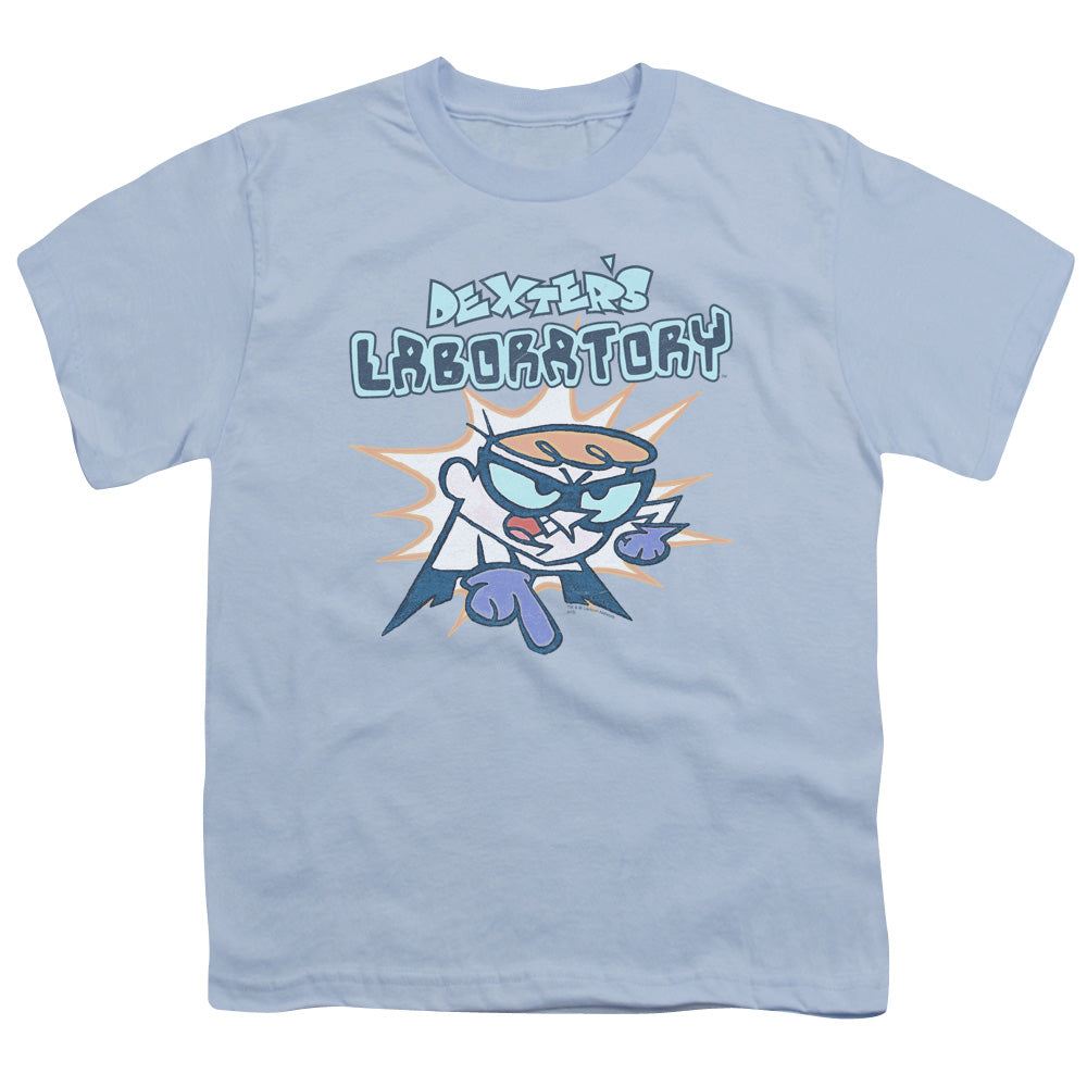 Dexters Laboratory What Do You Want Kids Youth T Shirt Light Blue Officially Licensed
