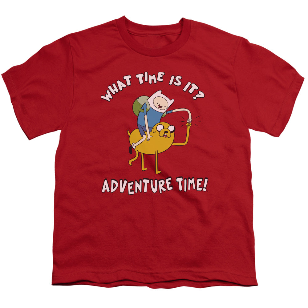 Adventure Time Ride Bump Kids Youth T Shirt Red Officially Licensed