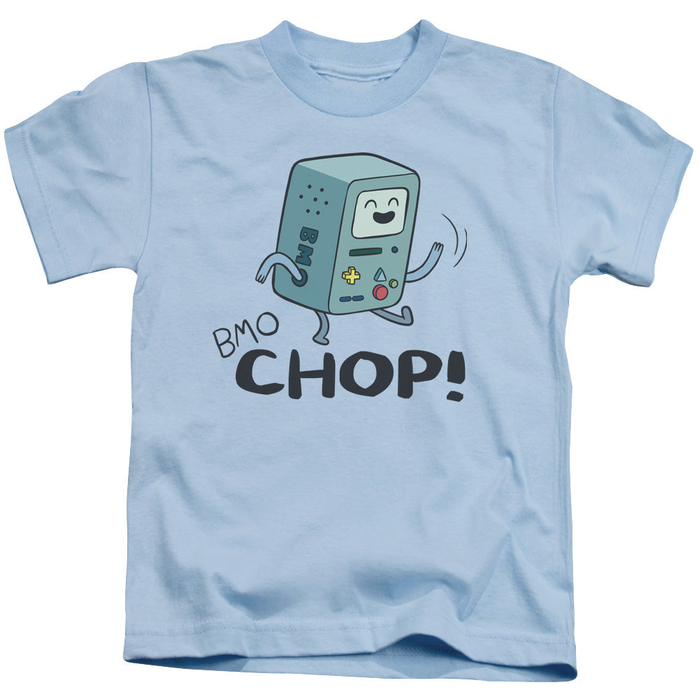 Adventure Time Bmo Chop Juvenile Kids Youth T Shirt Light Blue Officially Licensed