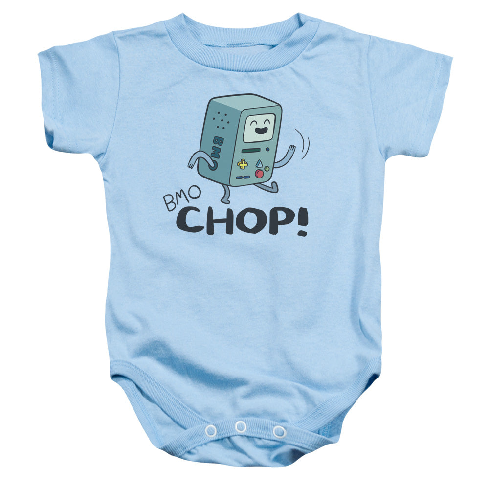 Adventure Time Bmo Chop Infant Baby Snapsuit Light Blue Officially Licensed