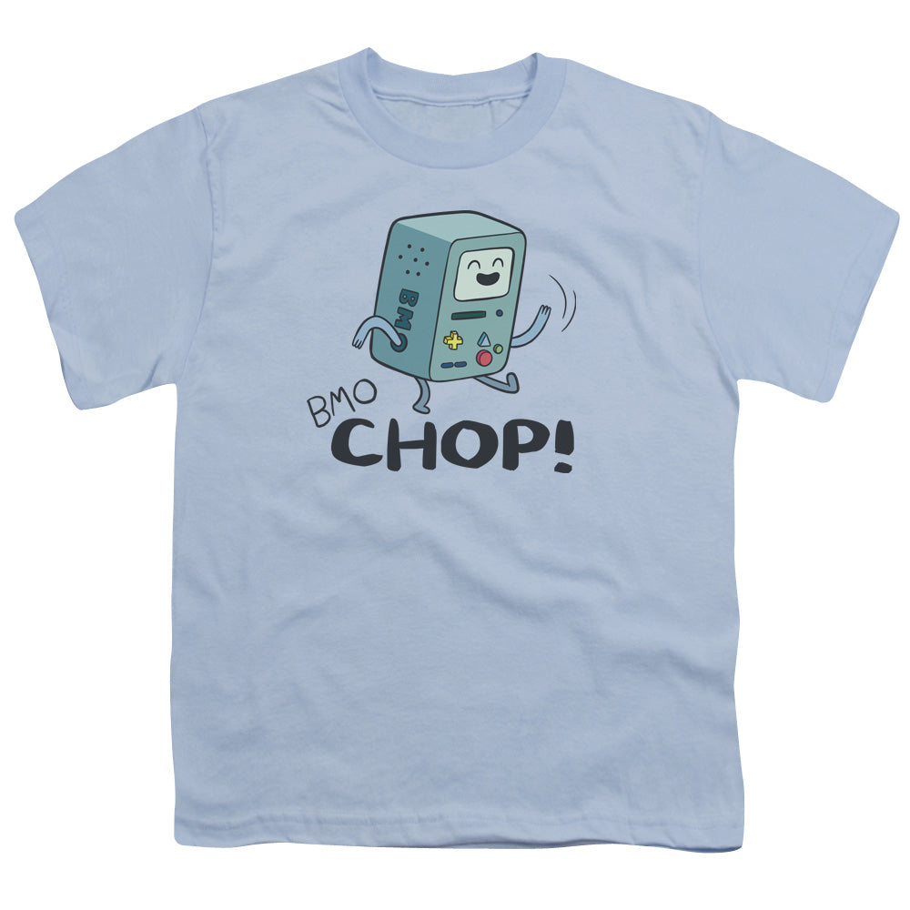Adventure Time Bmo Chop Kids Youth T Shirt Light Blue Officially Licensed