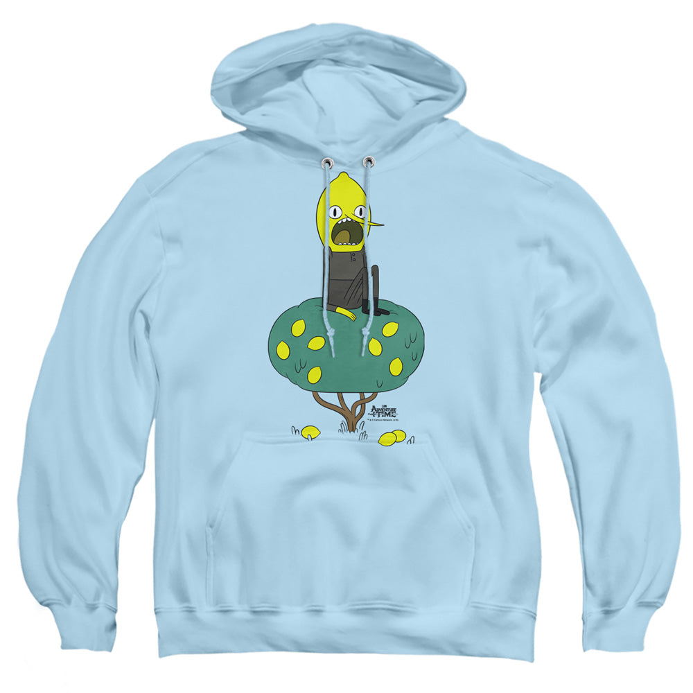 Adventure Time Lemongrab Mens Hoodie Light Blue Officially Licensed