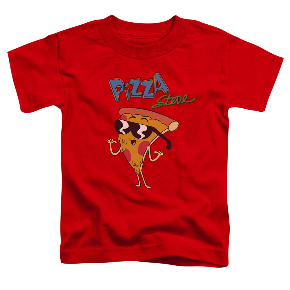 Uncle Grandpa Pizza Steve Toddler Kids Youth T Shirt Red Officially Licensed