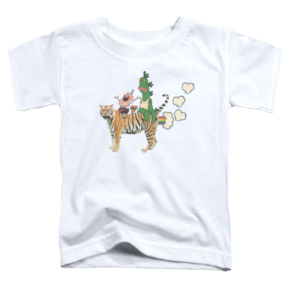 Uncle Grandpa Fart Hearts Toddler Kids Youth T Shirt White Officially Licensed