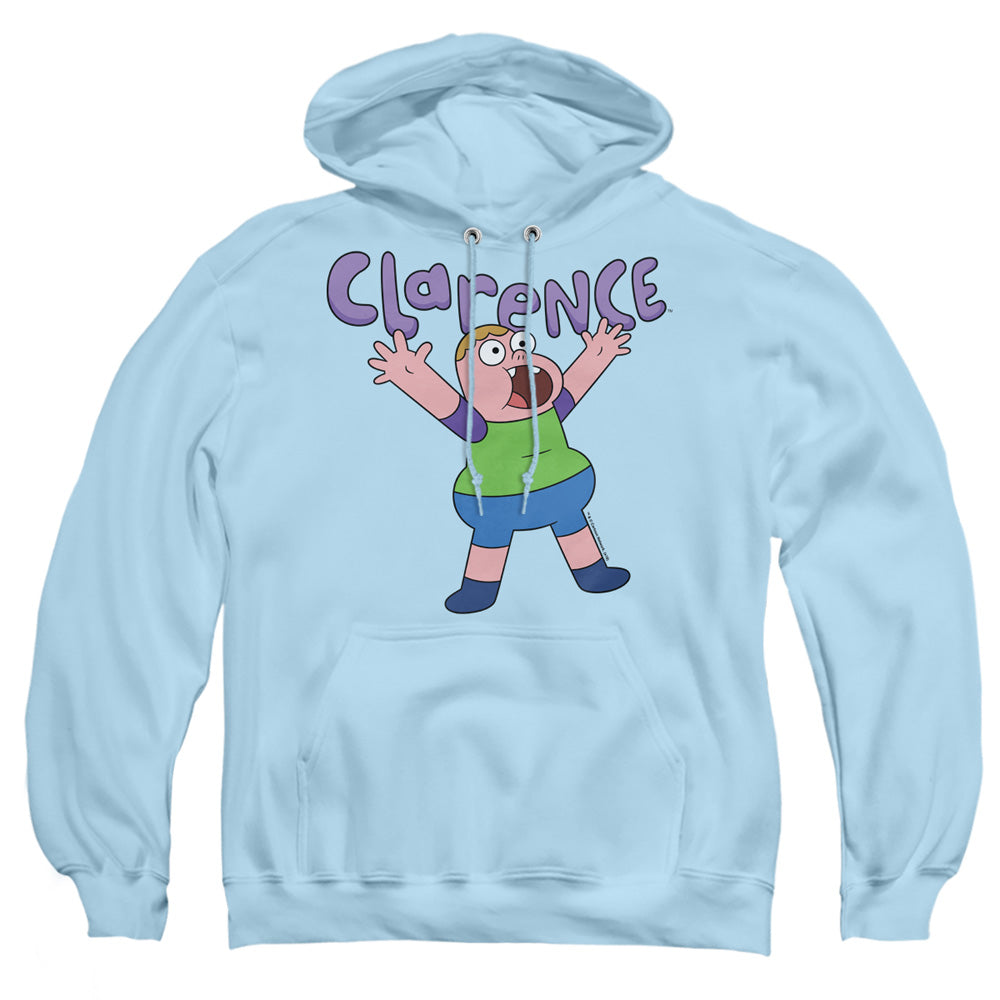 Clarence Whoo Mens Hoodie Light Blue Officially Licensed