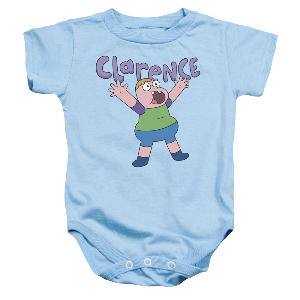 Clarence Whoo Infant Baby Snapsuit Light Blue Officially Licensed