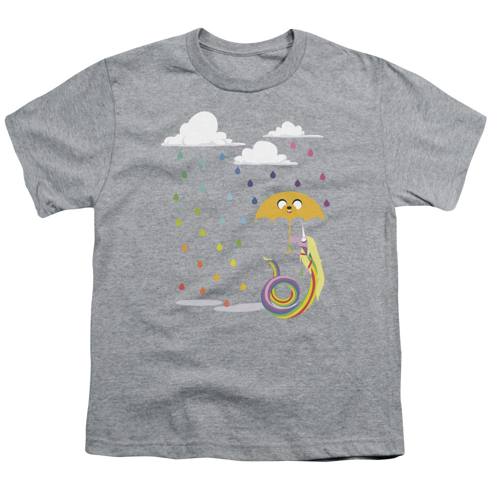 Adventure Time Lady in the Rain Kids Youth T Shirt Athletic Heather Officially Licensed