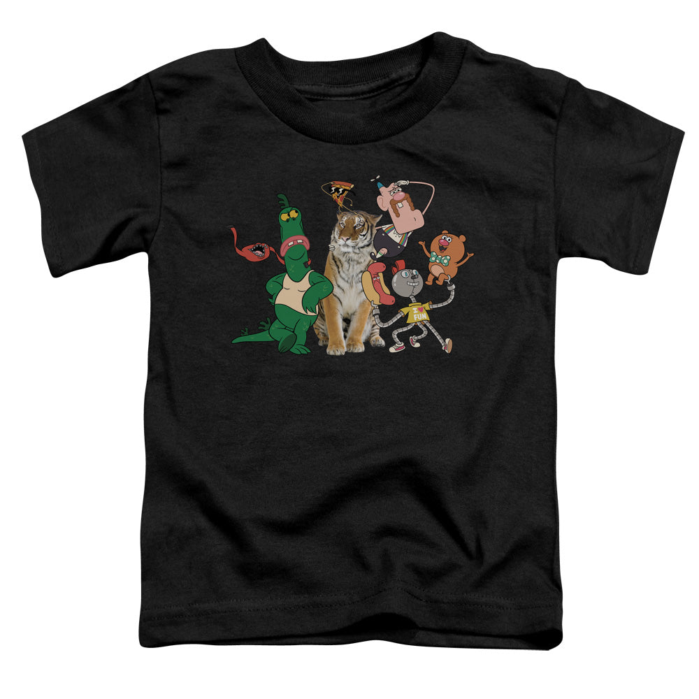 Uncle Grandpa Group Toddler Kids Youth T Shirt Black Officially Licensed