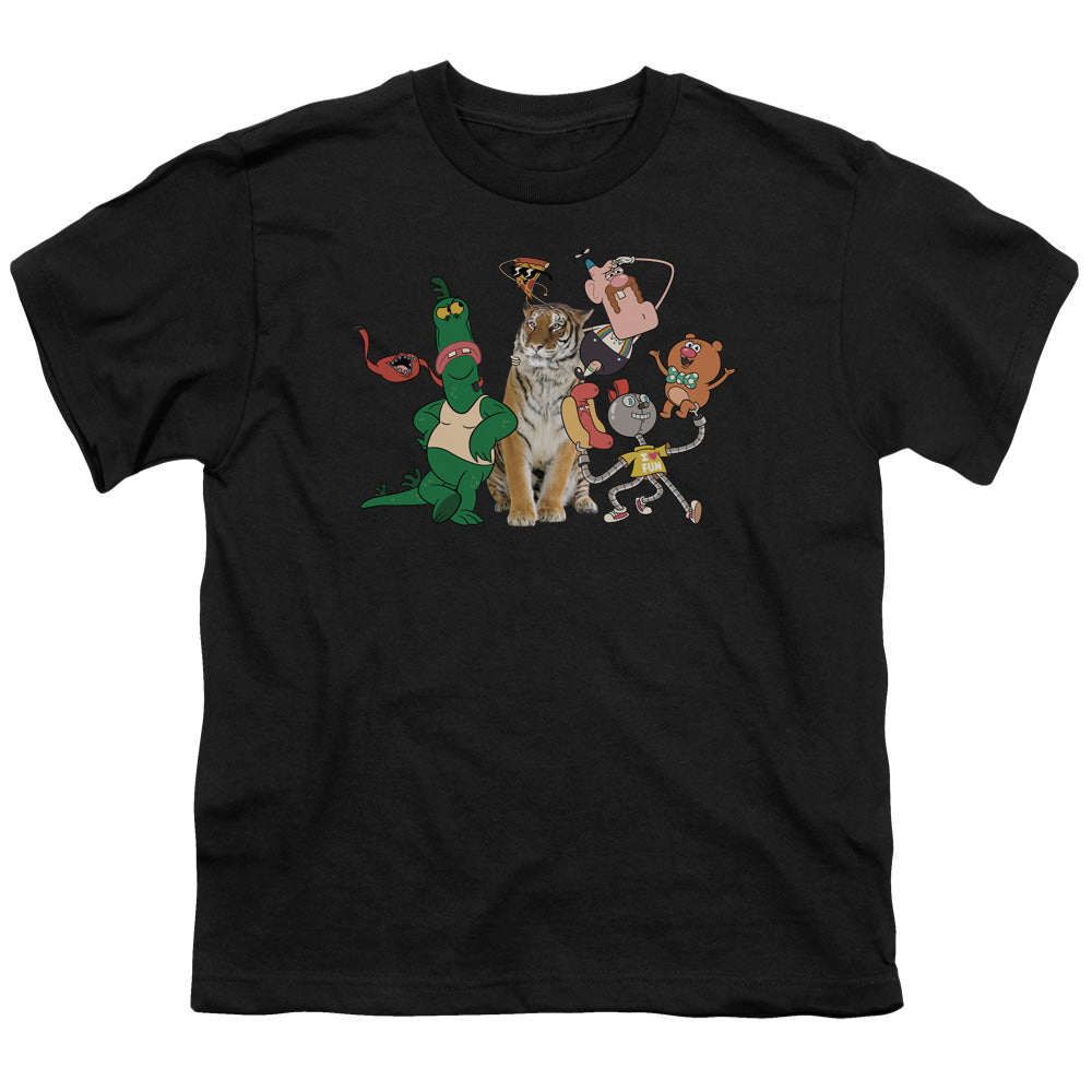 Uncle Grandpa Group Kids Youth T Shirt Black Officially Licensed