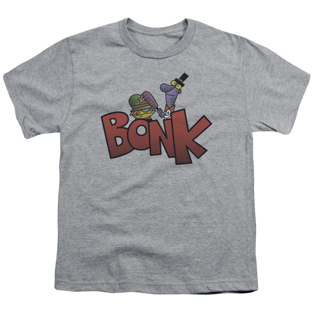 Dexters Laboratory Bonk Kids Youth T Shirt Athletic Heather Officially Licensed