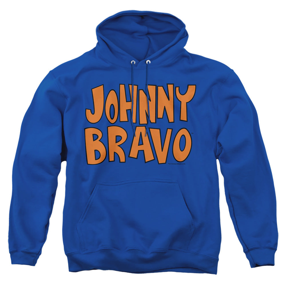 Johnny Bravo Jb Logo Mens Hoodie Royal Officially Licensed