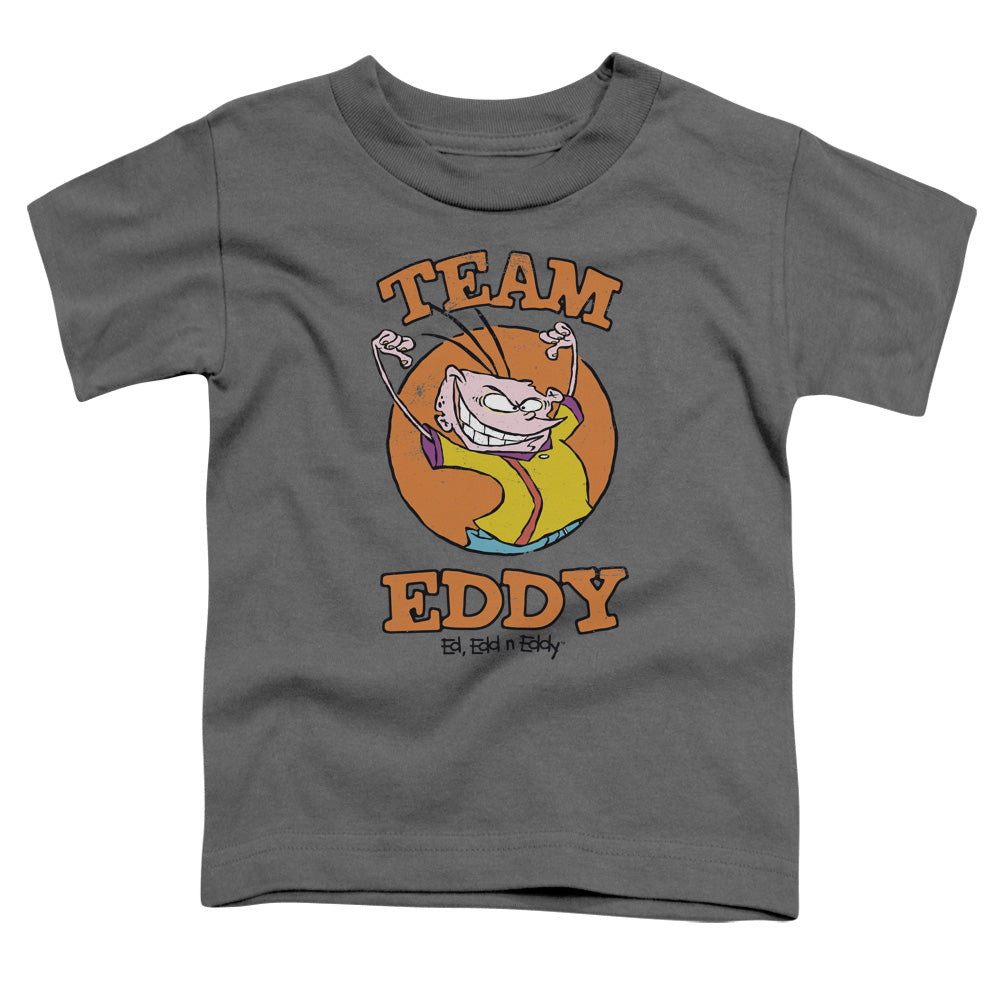 Ed Edd N Eddy Team Eddy Toddler Kids Youth T Shirt Charcoal Officially Licensed
