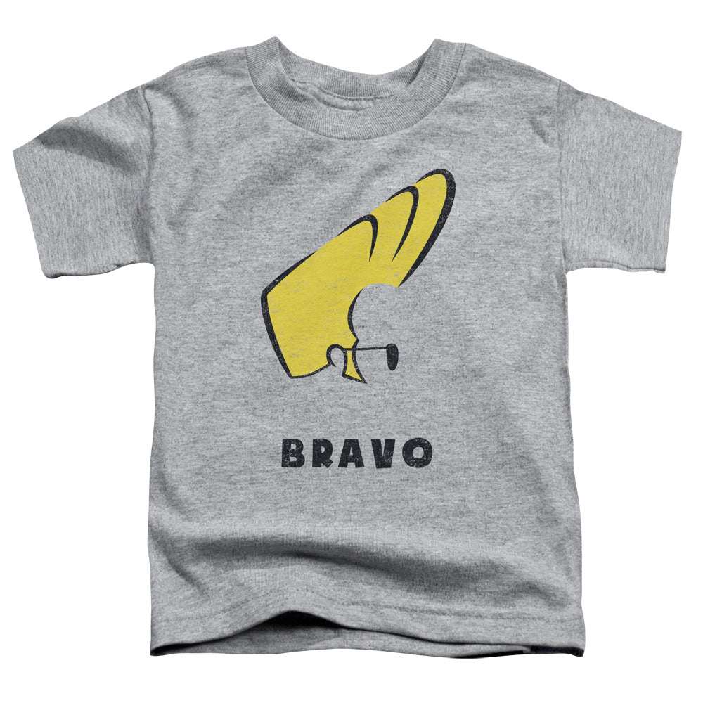 Johnny Bravo Johnny Hair Toddler Kids Youth T Shirt Athletic Heather Officially Licensed