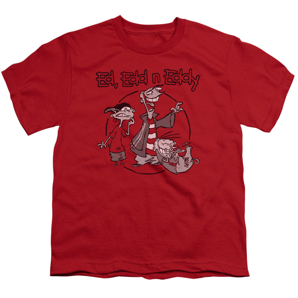 Ed Edd N Eddy Gang Kids Youth T Shirt Red Officially Licensed